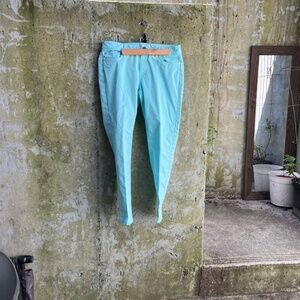 Brooks Brothers Natalie Trousers / Jeans / Pants, Aqua / Seafoam, Size 4